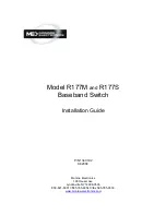 Preview for 1 page of Monroe Electronics R177M Installation Manual