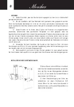 Preview for 8 page of Monsher AMIENS 50 User Manual