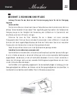 Preview for 11 page of Monsher AMIENS 50 User Manual