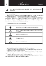 Предварительный просмотр 2 страницы Monsher MGG 30 User Manual