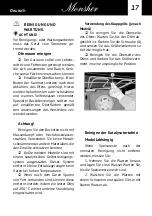 Preview for 17 page of Monsher MOE 6061 User Manual