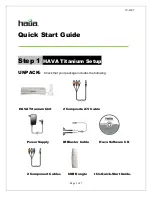 Monsoon Multimedia HAVA Titanium Quick Start Manual preview