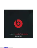 Preview for 1 page of Monster Beats Powerbeats2 wireless Quick Start Quide