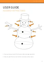 Preview for 3 page of Monster Group Light Up Snowman Instruction Manual