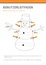 Preview for 11 page of Monster Group Light Up Snowman Instruction Manual