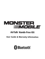 MONSTER MOBILE AIRTALK User Manual & Warranty Information предпросмотр