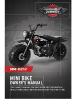 Предварительный просмотр 1 страницы Monster Moto MM-B212 Owner'S Manual