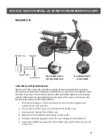 Предварительный просмотр 16 страницы Monster Moto MM-B80 Mini Bike Owner'S Manual