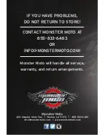 Preview for 17 page of Monster Moto MM-E250 Owner'S Manual