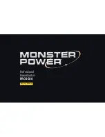 Monster Power Monster Power PRO 3600 Owner'S Manual preview