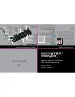 Предварительный просмотр 1 страницы Monster Power Power GreenPower HDP 900G PowerCenter Instructions And Warranty Information