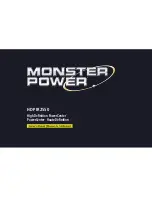 Monster Power PowerCenter HDP IR 2550 Owner'S Manual preview