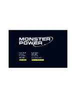 Monster Power PowerCenter HTS 1600 Owner'S Manual preview