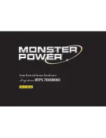 Monster Power PowerSource Signature HTPS 7000 MKII Owner'S Manual preview