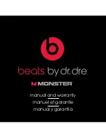 Monster Beats by Dr. Dre Manual And Warranty preview