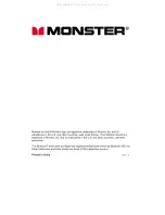 Preview for 10 page of Monster BTW248XBK User Manual