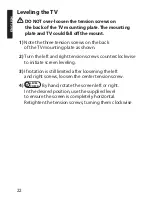 Preview for 26 page of Monster FLATSCREEN Medium Articulating Mount User Manual & Warranty