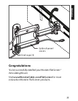 Preview for 29 page of Monster FLATSCREEN Medium Articulating Mount User Manual & Warranty