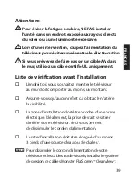 Preview for 43 page of Monster FLATSCREEN Medium Articulating Mount User Manual & Warranty