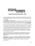 Preview for 29 page of Monster FlatScreen Mount SmartViewTM 200L User Manual