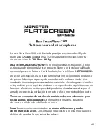 Preview for 53 page of Monster FlatScreen Mount SmartViewTM 200L User Manual