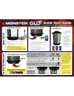 Preview for 1 page of Monster GLO2 Quick Start Manual