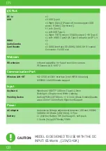 Preview for 8 page of Monster HUMA H4 V4.1 User Manual