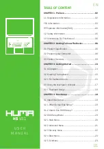 Предварительный просмотр 2 страницы Monster HUMA H5 V2.1 User Manual