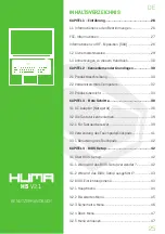 Предварительный просмотр 26 страницы Monster HUMA H5 V2.1 User Manual