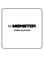 Monster iCarPlay Cassette 800 Manual preview