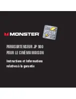 Preview for 19 page of Monster JP 900 Instructions And Warranty Information