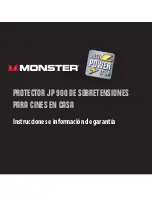 Preview for 37 page of Monster JP 900 Instructions And Warranty Information