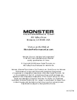 Preview for 11 page of Monster MPC FX IM-CHR1 iCruze Installation & User Manual