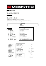 Monster MS22111 Quick Start Manual preview