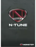 Monster N-tune Manual & Warranty предпросмотр