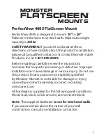 Preview for 5 page of Monster PERFECTVIEW 400S User Manual