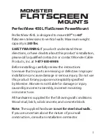 Preview for 5 page of Monster PERFECTVIEW 450L User Manual