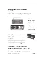 Preview for 1 page of Monster THX SL200-CTR Specification Sheet