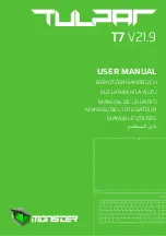 Monster TULPAR T7 V21.9 User Manual preview