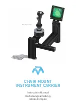 Monstertech CHAIR MOUNT INSTRUMENT CARRIER Instruction Manual preview