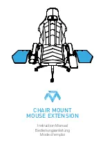 Предварительный просмотр 1 страницы Monstertech CHAIR MOUNT MOUSE EXTENSION Instruction Manual