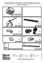 Preview for 12 page of Mont Blanc 747025 Fitting Instructions Manual