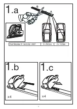 Preview for 4 page of Mont Blanc 747032 Fitting Instructions Manual