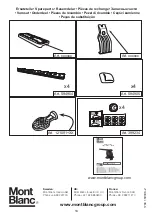 Preview for 16 page of Mont Blanc 786229 Fitting Instructions Manual