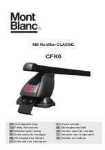 Mont Blanc 796006 Fitting Instructions Manual предпросмотр