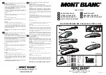 Mont Blanc Chamonix Series Fitting Instructions предпросмотр