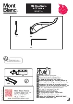 Mont Blanc MB RoofBars ACTIVA + Quick Start Manual предпросмотр