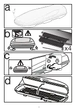 Предварительный просмотр 4 страницы Mont Blanc MB RoofBox Aero Fitting Instructions Manual