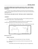 Preview for 5 page of MONTAGUE Legend RD18 Instruction Manual