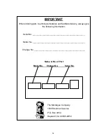 Preview for 26 page of MONTAGUE RB108R Instruction Manual